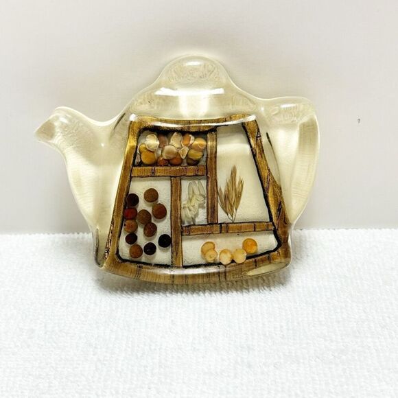 Vintage Resin Teabag Rest - Picture 1 of 5